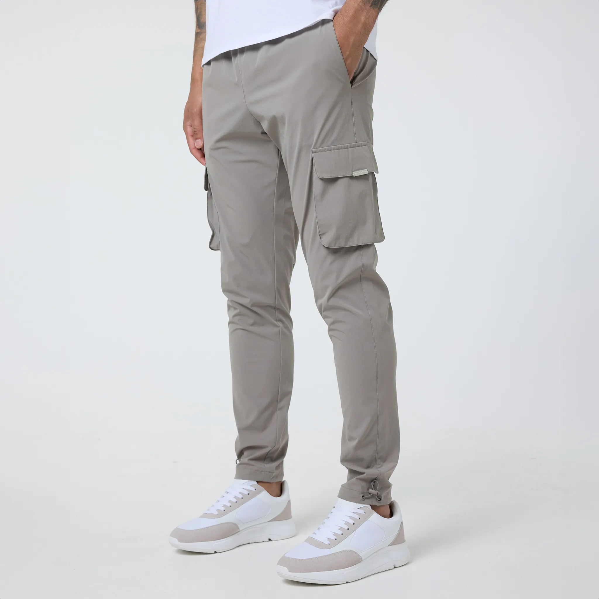 2-Pack Stretch Tech Cargo Pants | Black / Sand
