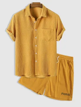 2 Pieces Shirt And Shorts