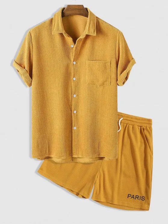 2 Pieces Shirt And Shorts