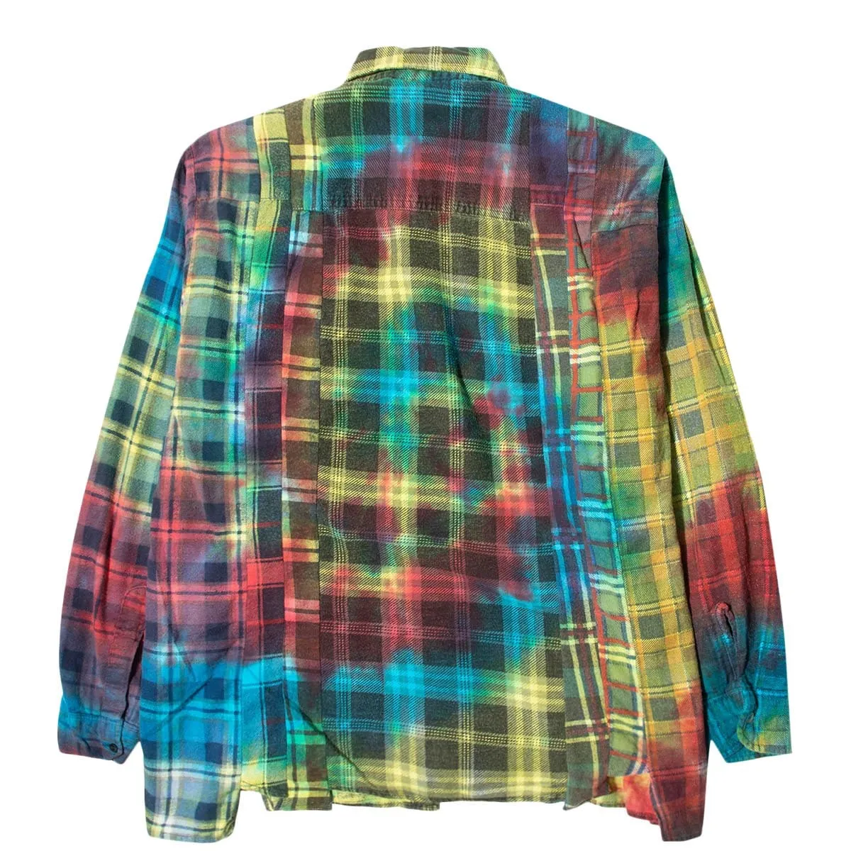 7 CUTS FLANNEL TIE DYE SHIRT FW20 17