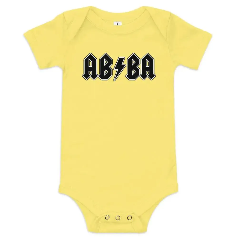 AB/BA Baby Onesie