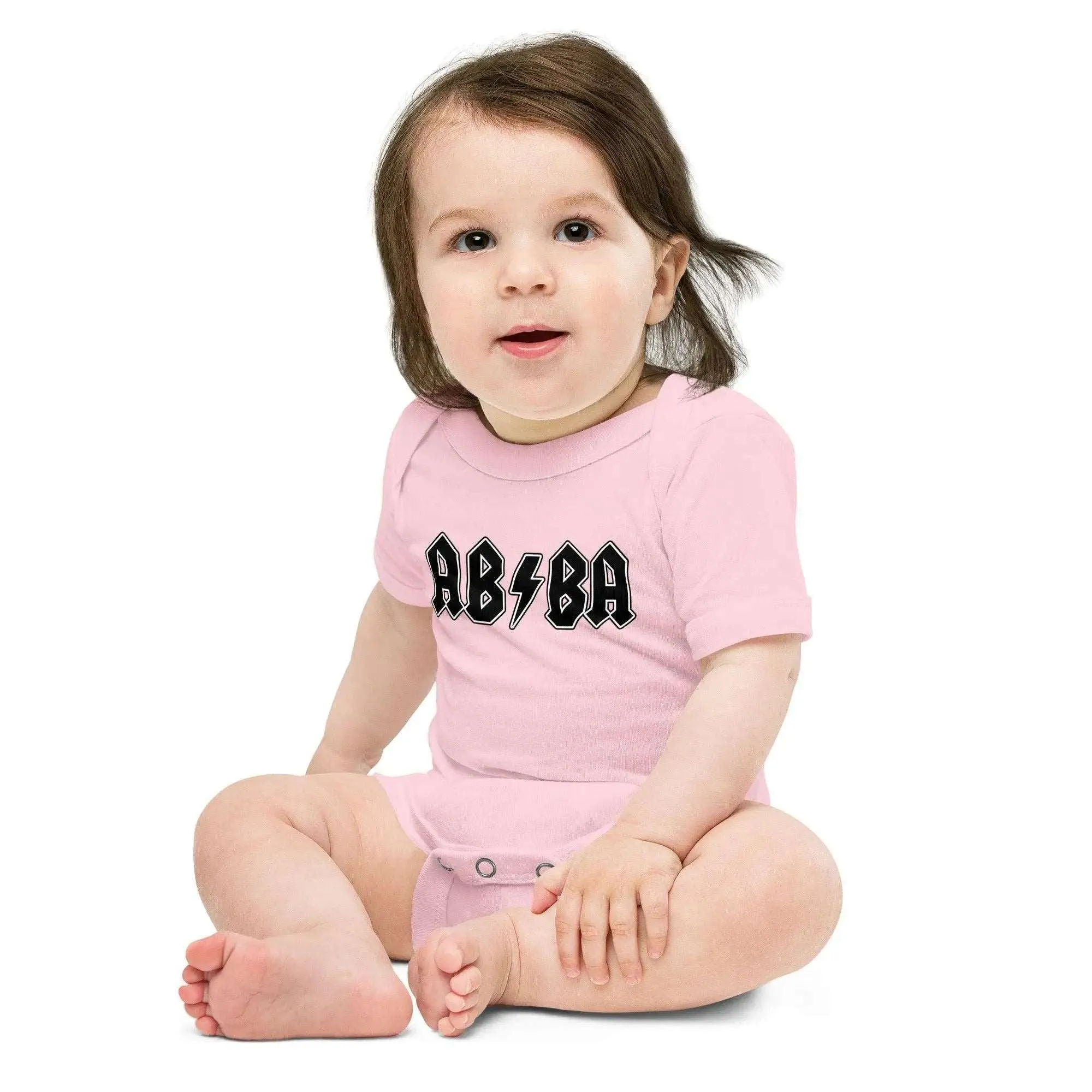 AB/BA Baby Onesie