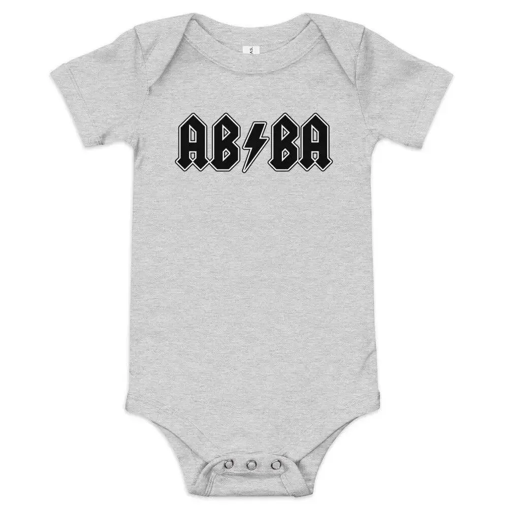 AB/BA Baby Onesie