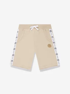 Aigner Boys Logo Shorts in Beige