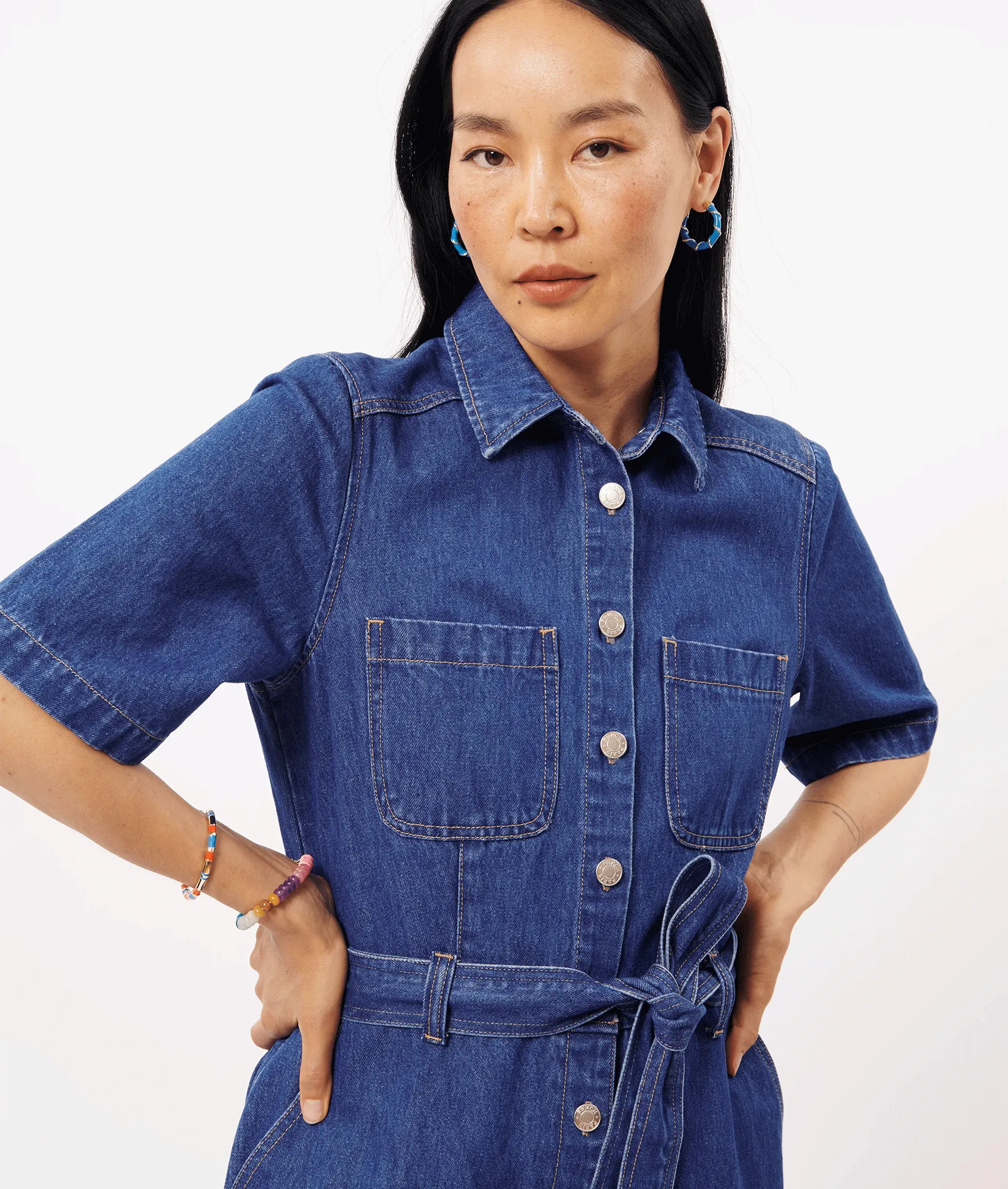 Blue Akila Jumpsuit - Stylish and Comfy