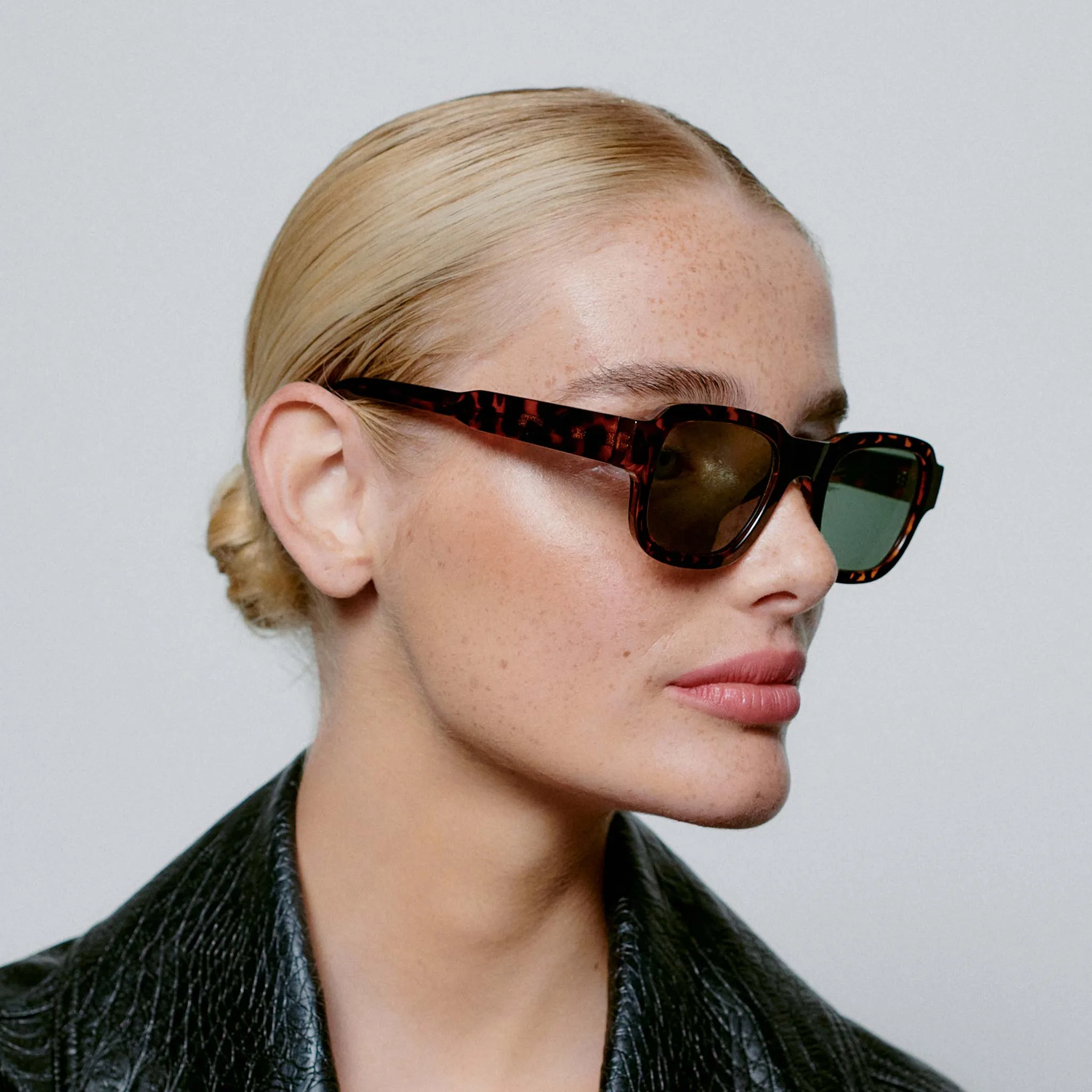 A.Kjaerbede Halo Demi Tortoise Sunglasses