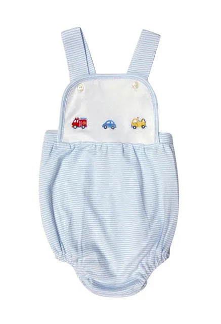 Baby Boys Traffic Print Sun Suit
