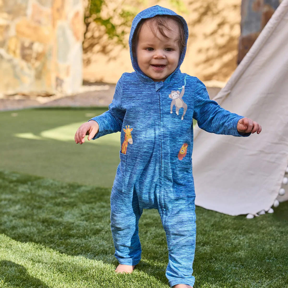 Baby Hooded Everyday Romper