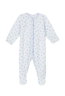 Baby Seaside Floral Cotton Onesie