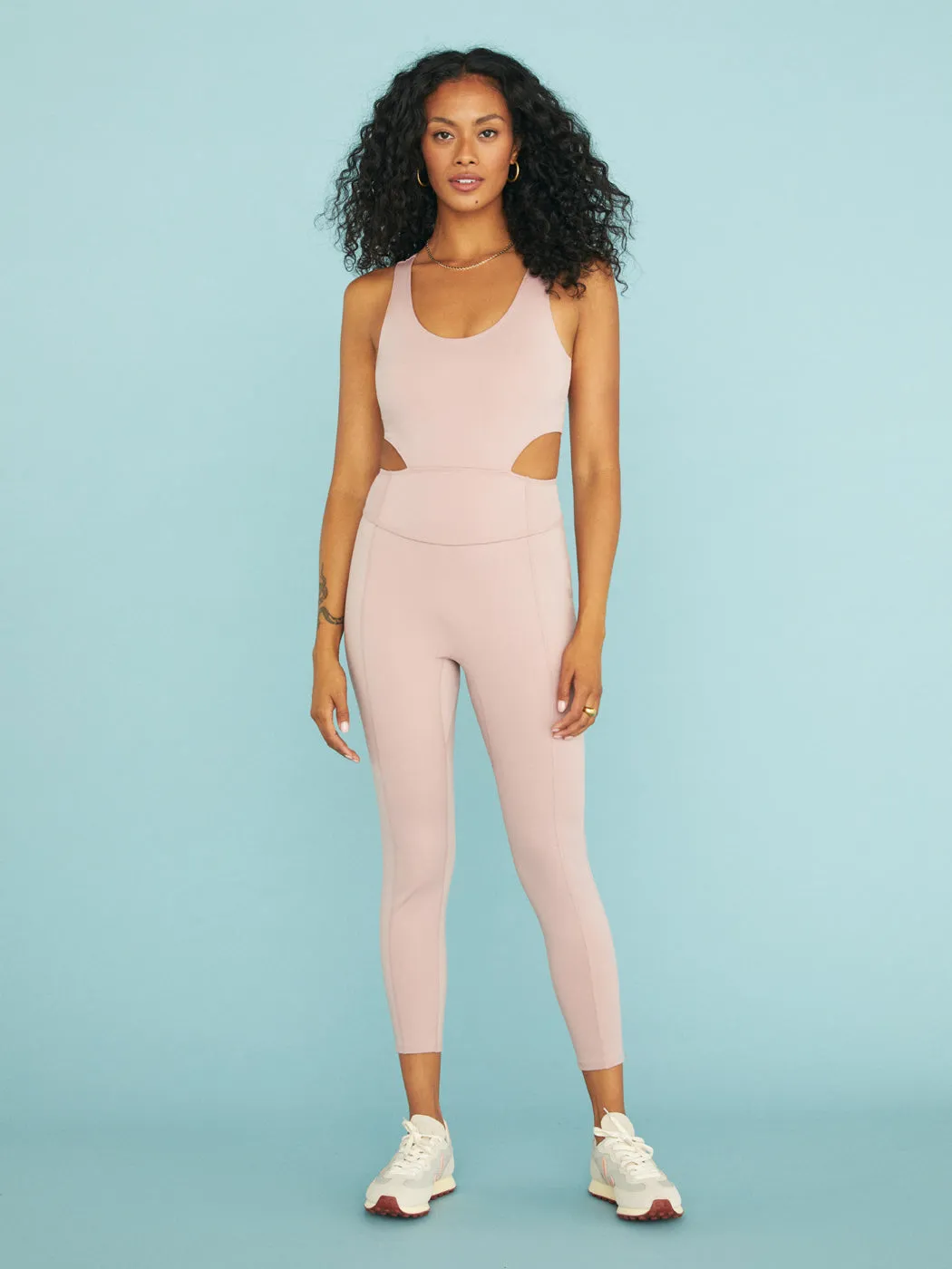 Back It Up Onesie - Mauve Swoon