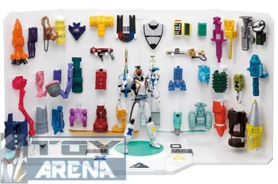Bandai FMCS DX Masked Rider Kamen Fourze with 40 Piece Module set Limited Exclusive