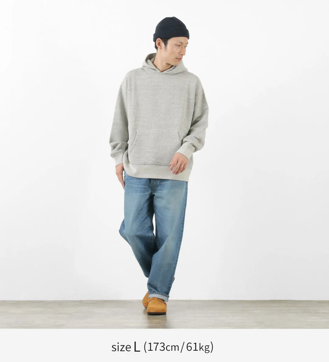 Loopwheel Wide Pull Sweatshirt from BARNS - Wide Fit and Cozy Sweatshirt