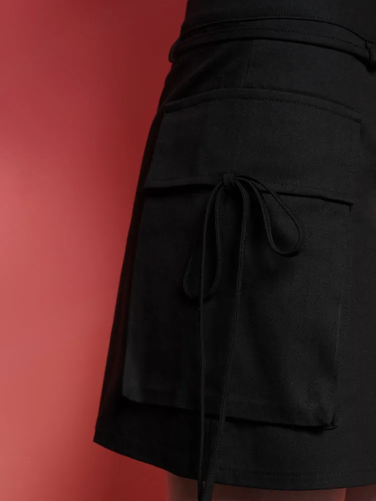 Beatrice Cargo Mini Skirt
