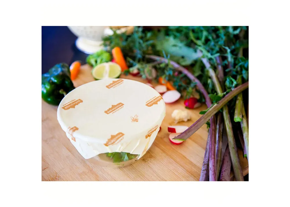 Assorted 3-Pack of Bees Wrap for Food Storage