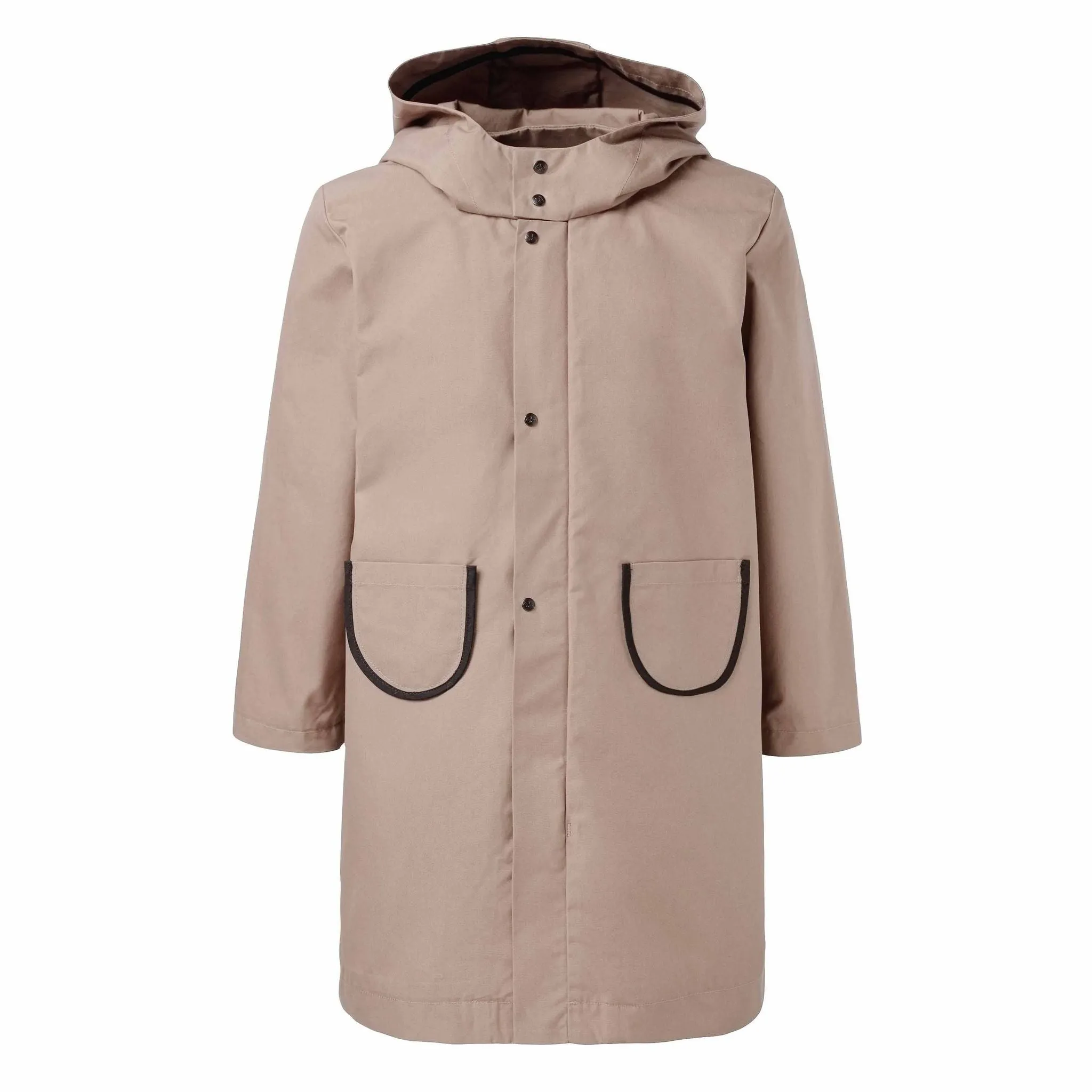 Beige katoenen EtaProof-parka 
