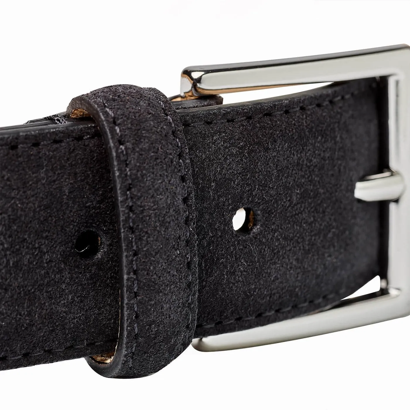 Belt Black Suede