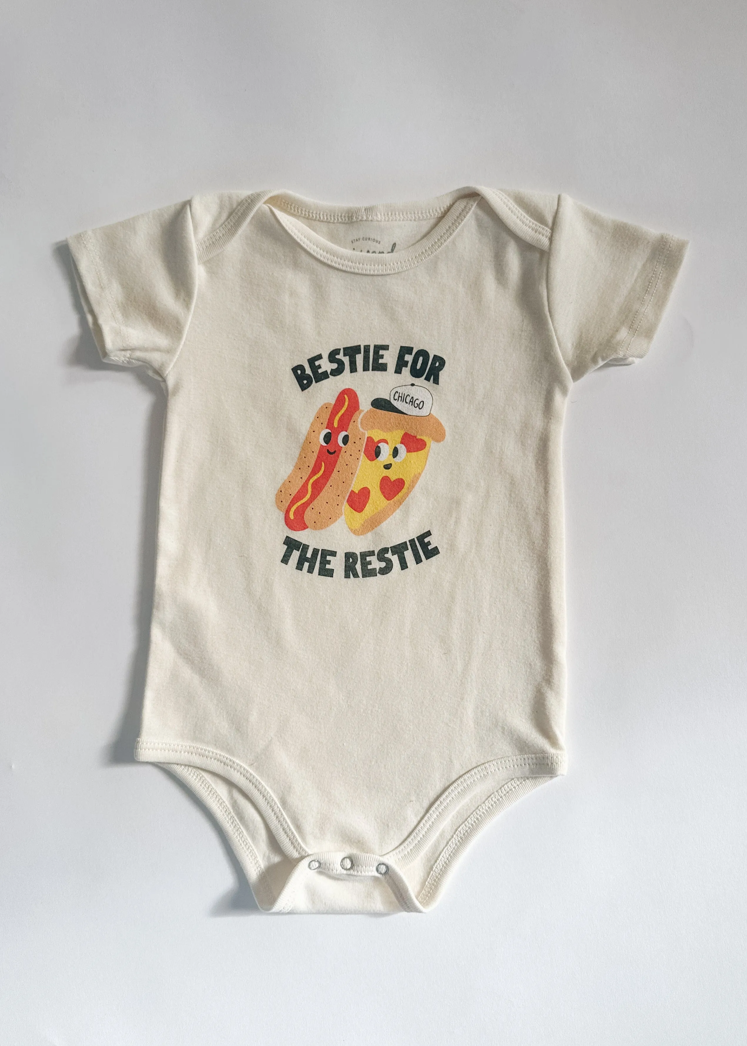 Bestie For The Restie Onesie – Natural