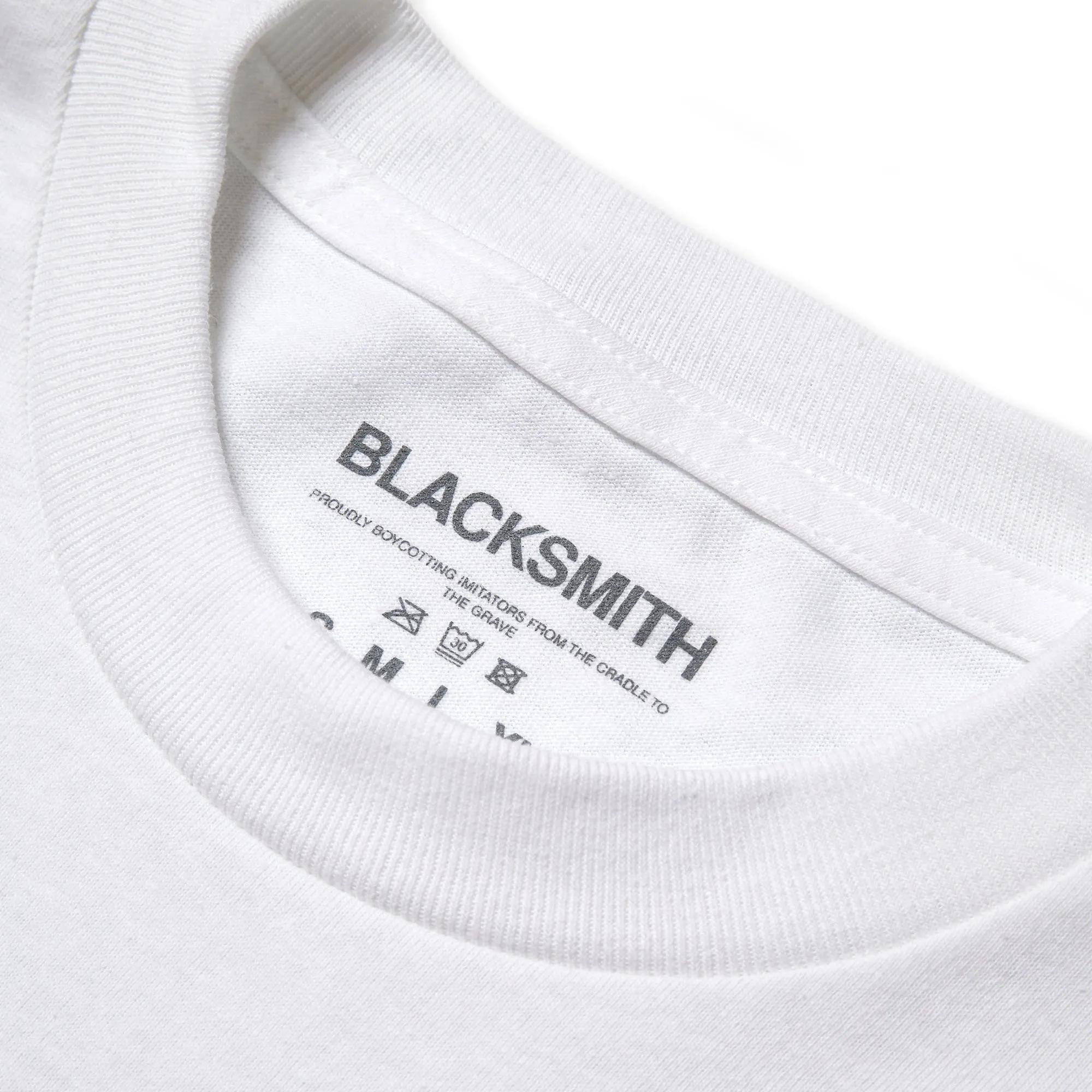 Blacksmith - Hopscotch Tee - White