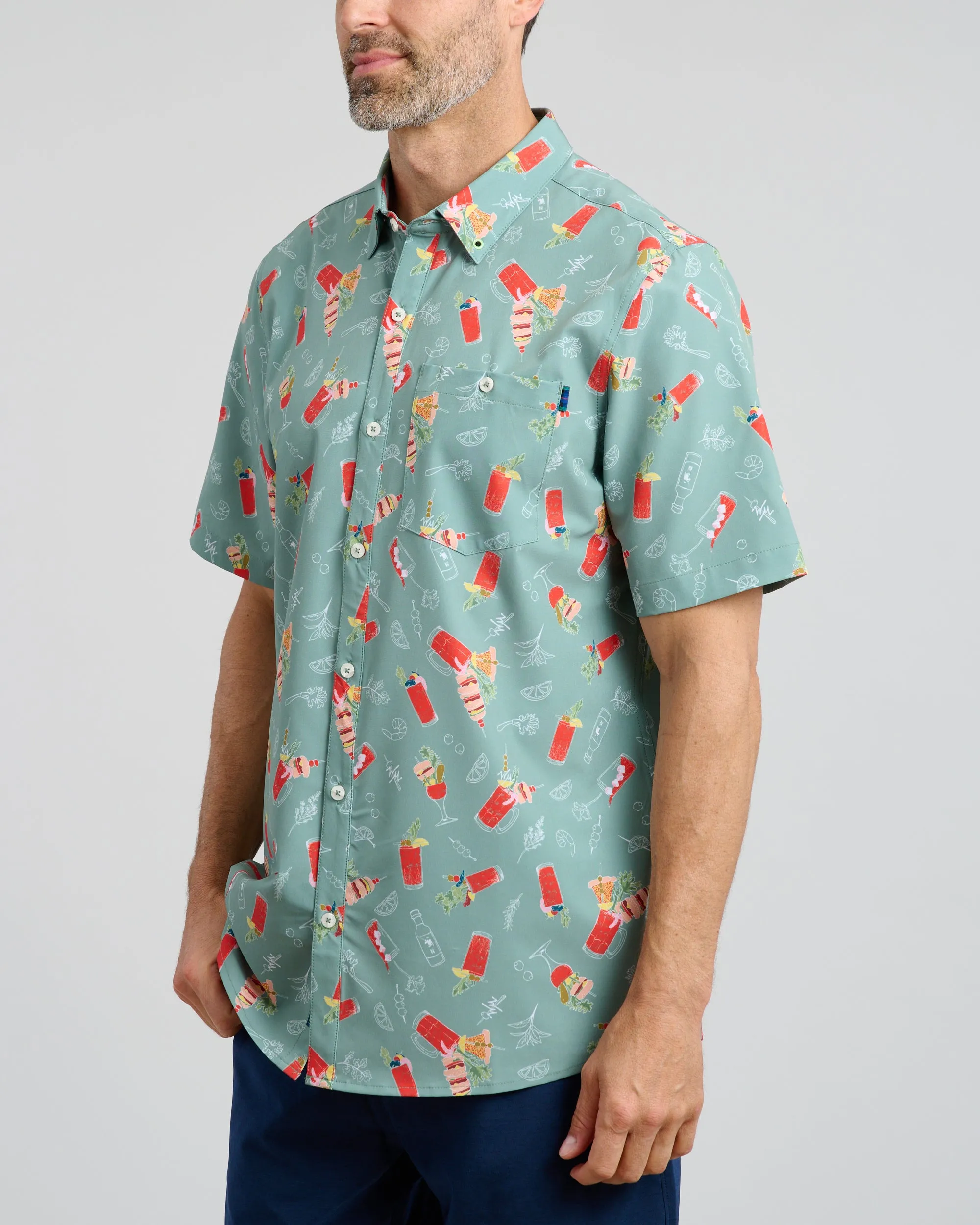 Bloody Murray Men's Button Down