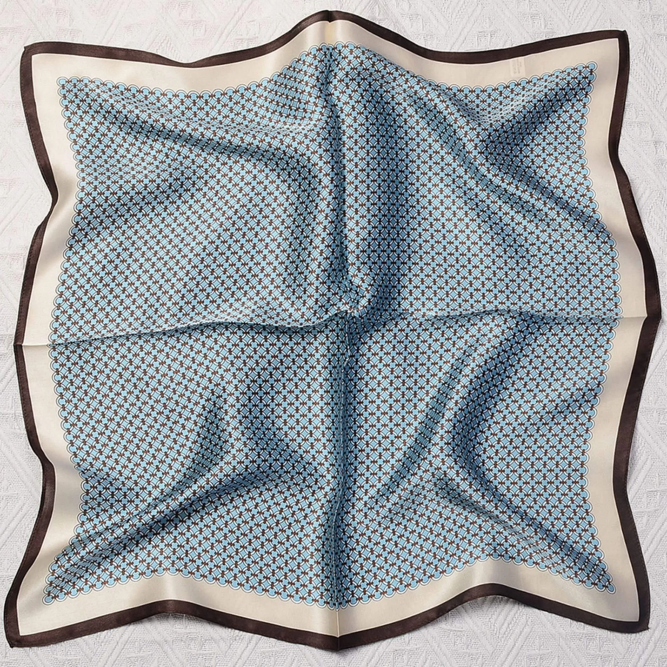 Blue Polka Dot 100% mulberry Silk Scarf/Silk head scarf/Silk hair scarf/Silk neck scarf/Mother's Day Gifts/Bag Accessory/Gift for her
