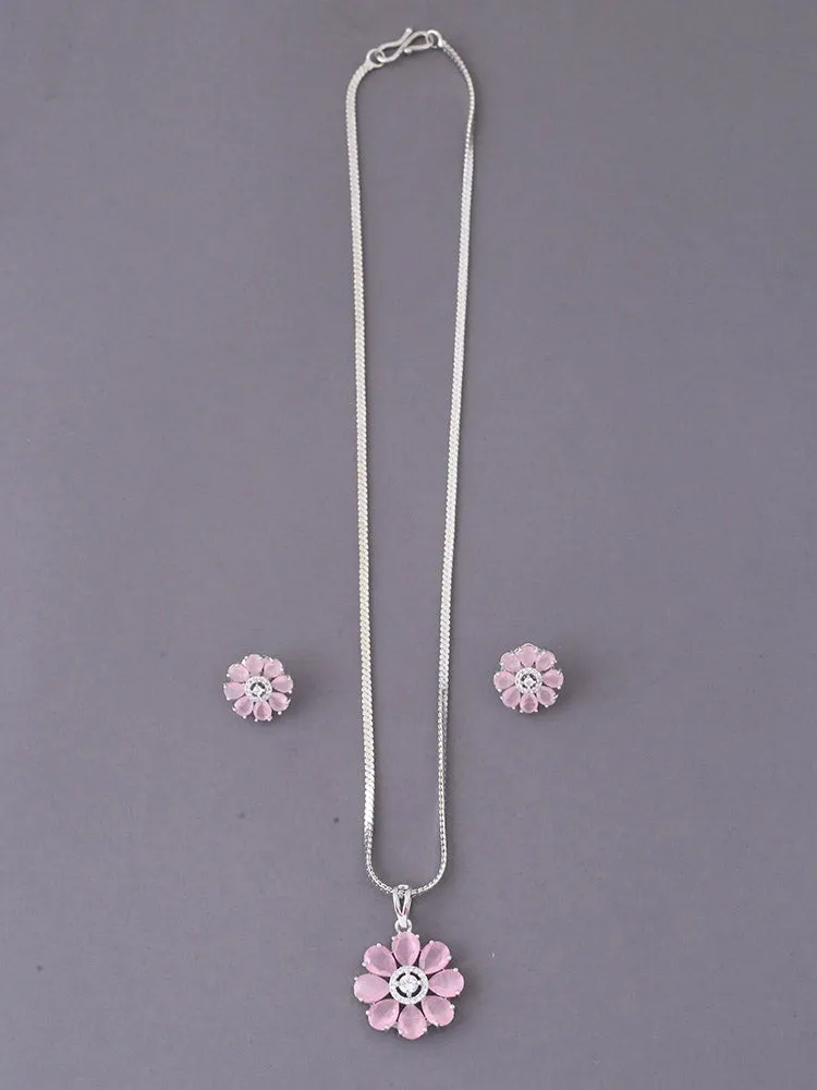Blush Benoite Pendant Set