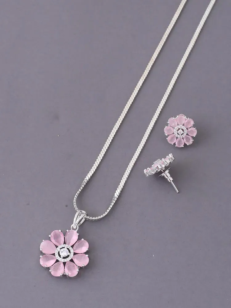 Blush Benoite Pendant Set