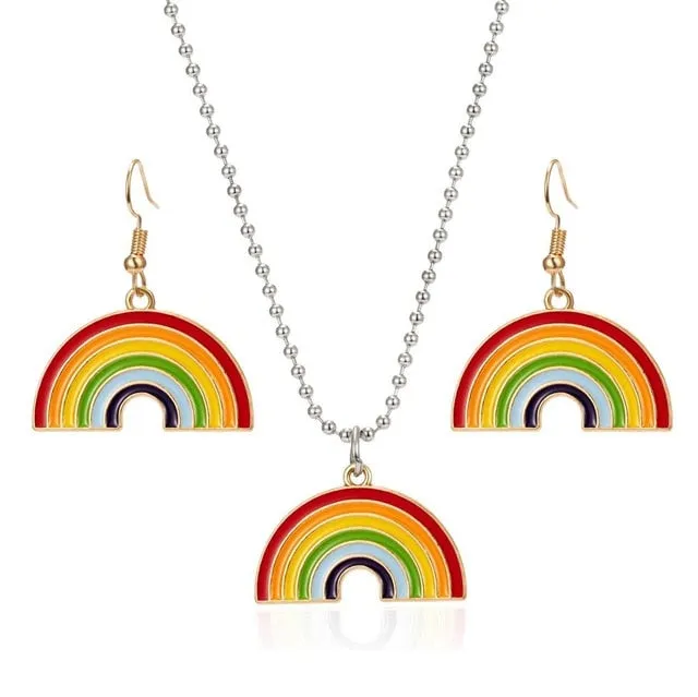 Bonky Rainbow Flag Earring Sets
