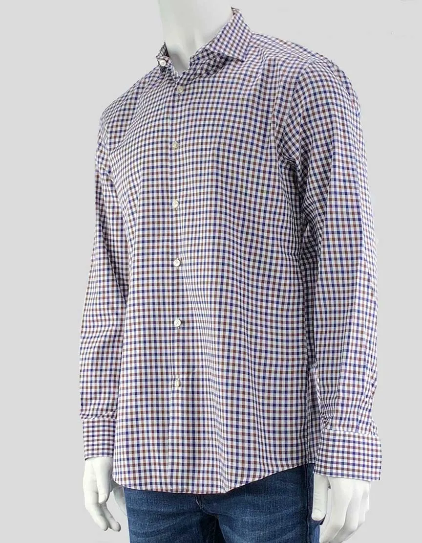 Boss By Hugo Boss Plaid Shirt Size - 16 | 41