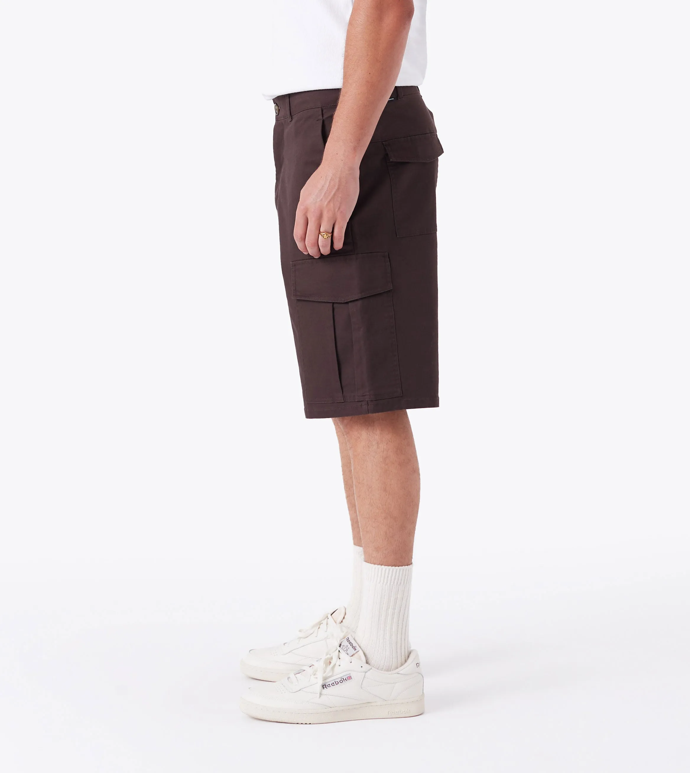 Box    Cargo Short Dk Choc