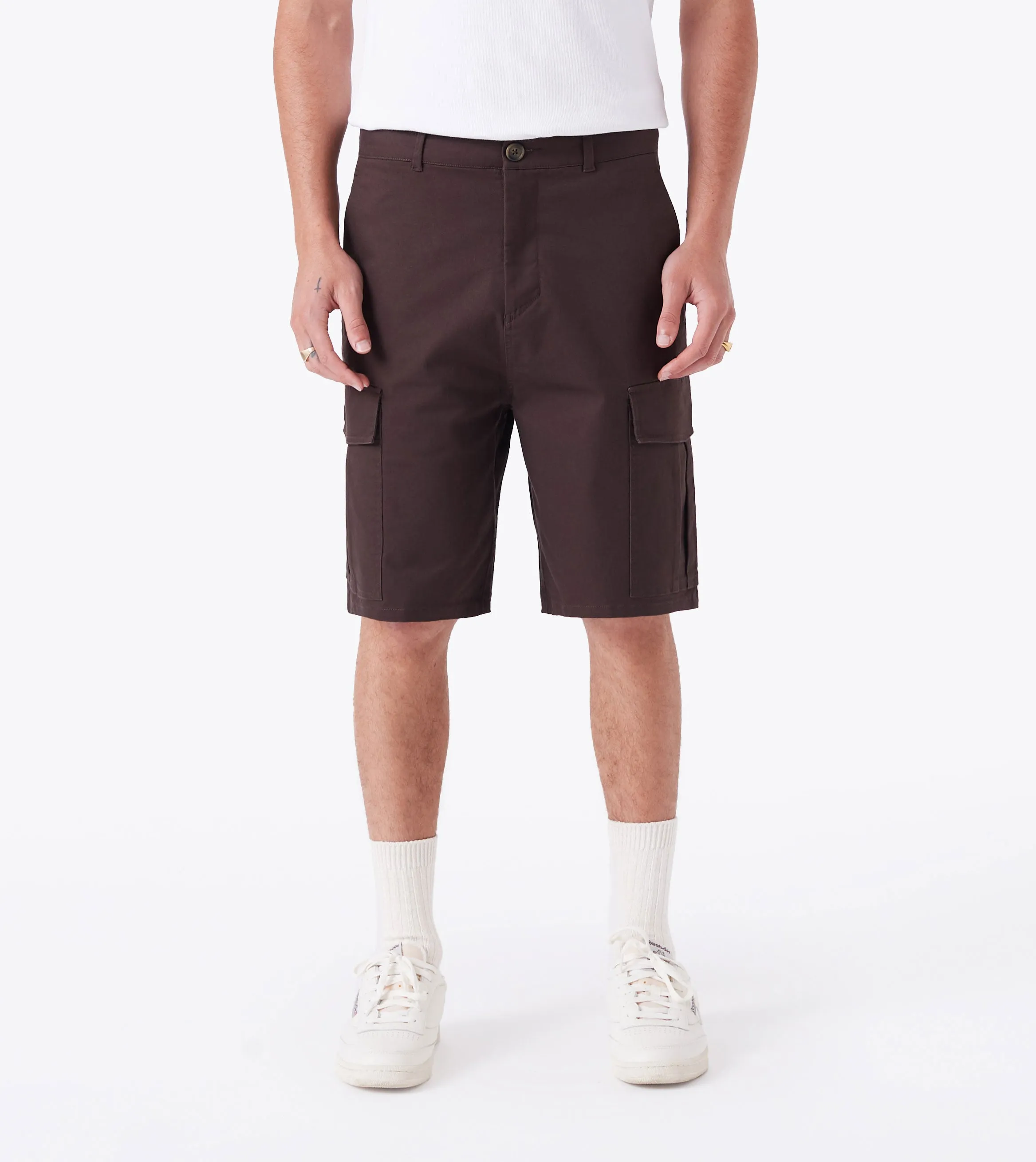 Box    Cargo Short Dk Choc