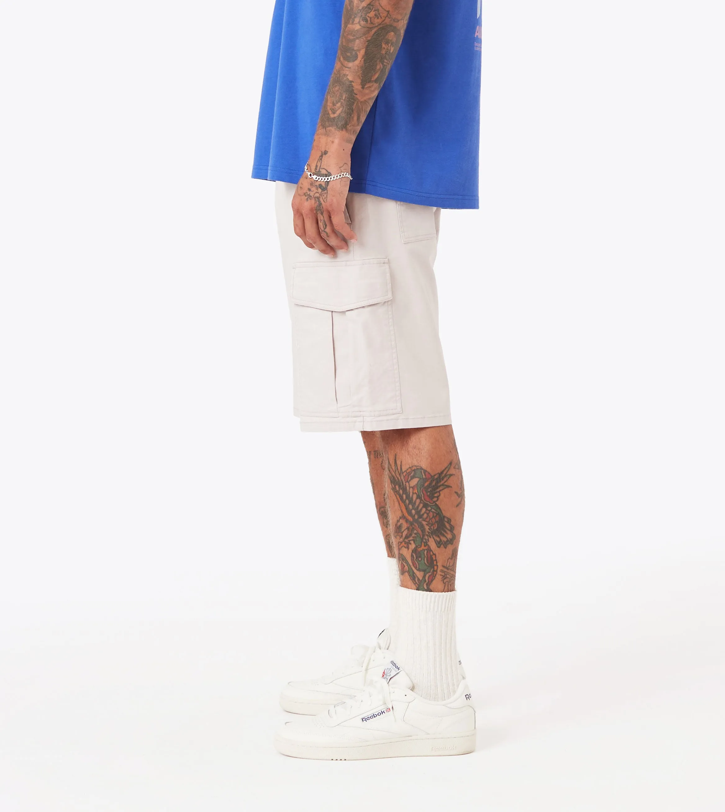 Box    Cargo Short Taupe