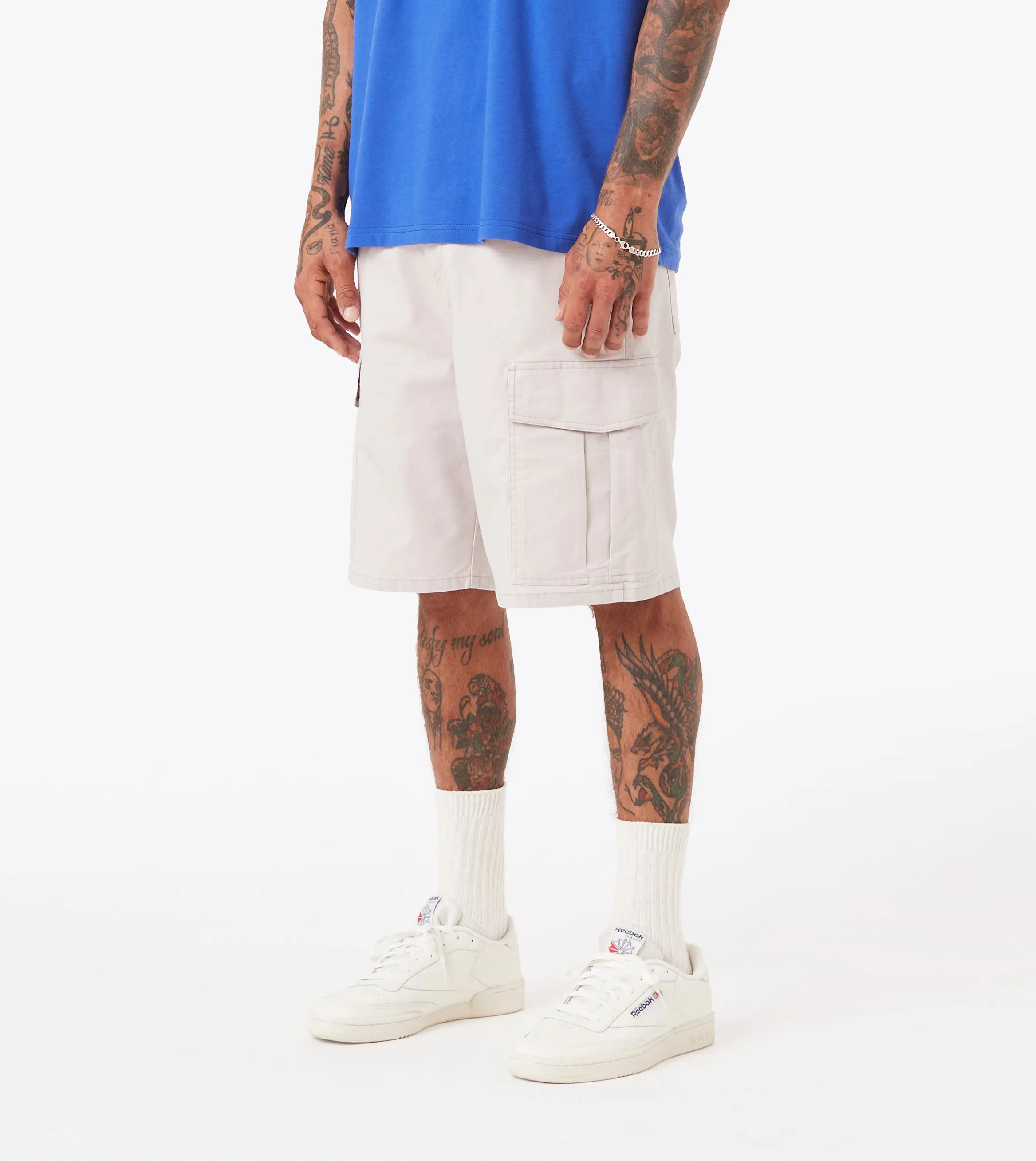 Box    Cargo Short Taupe