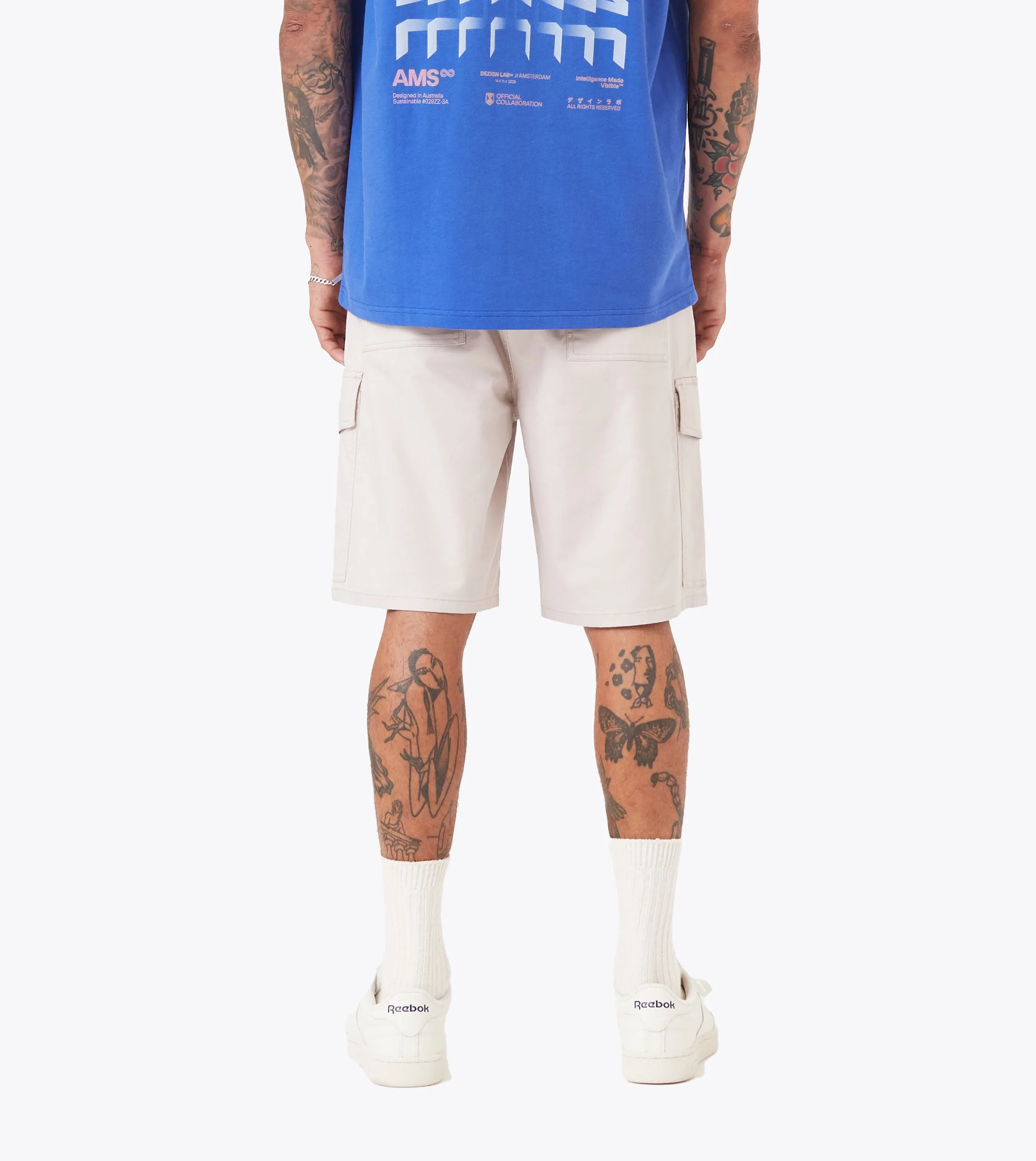 Box    Cargo Short Taupe