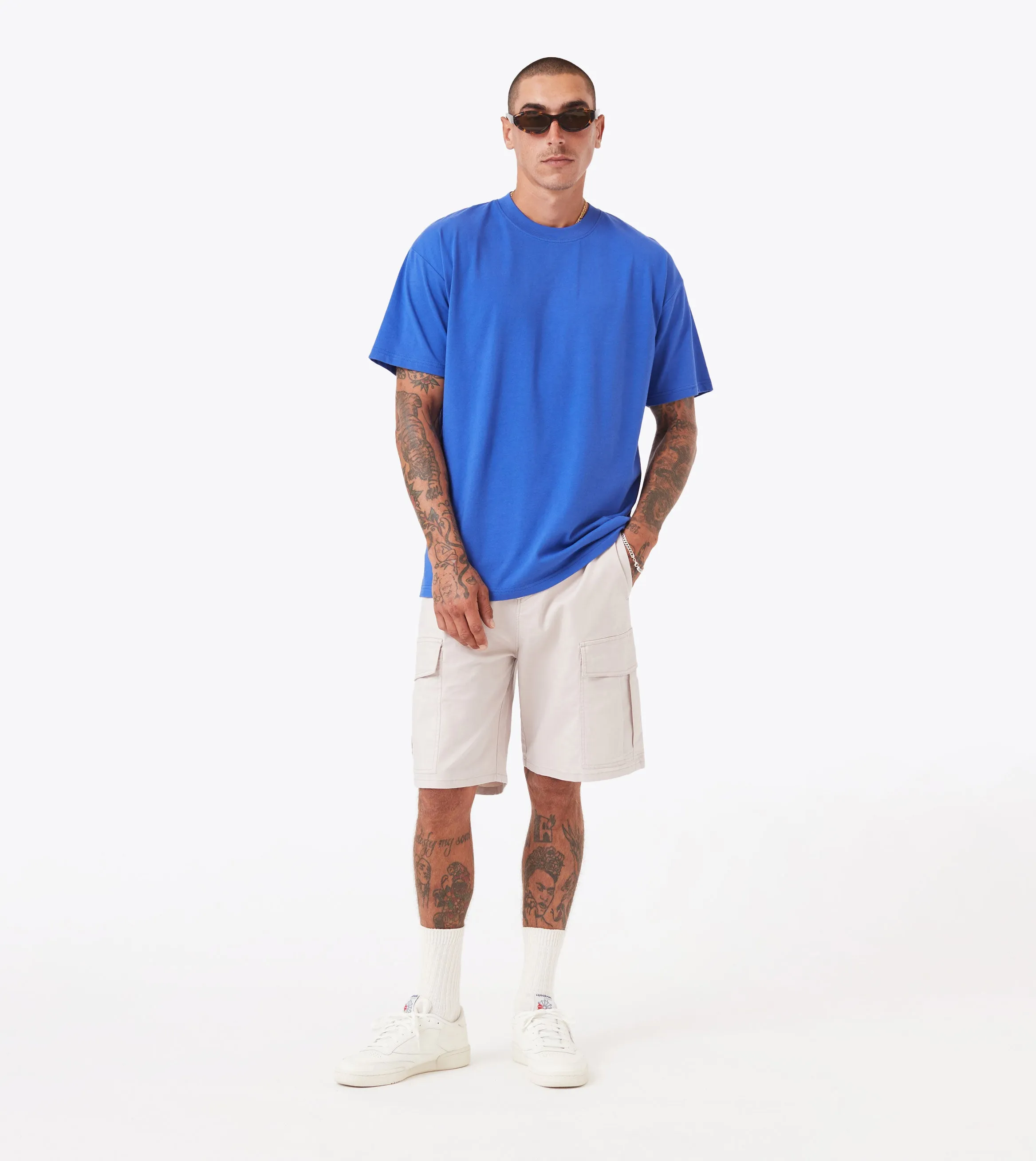 Box    Cargo Short Taupe