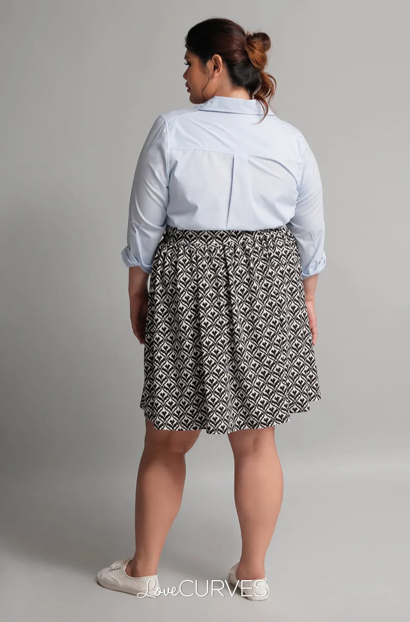 Boyfriend Button Down Shirt - Light Blue