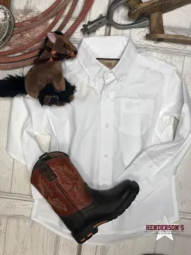Boy's Classic White Shirt