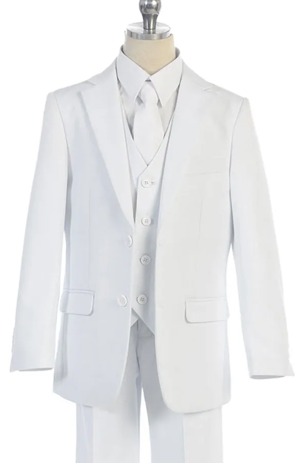 Boys White Suit