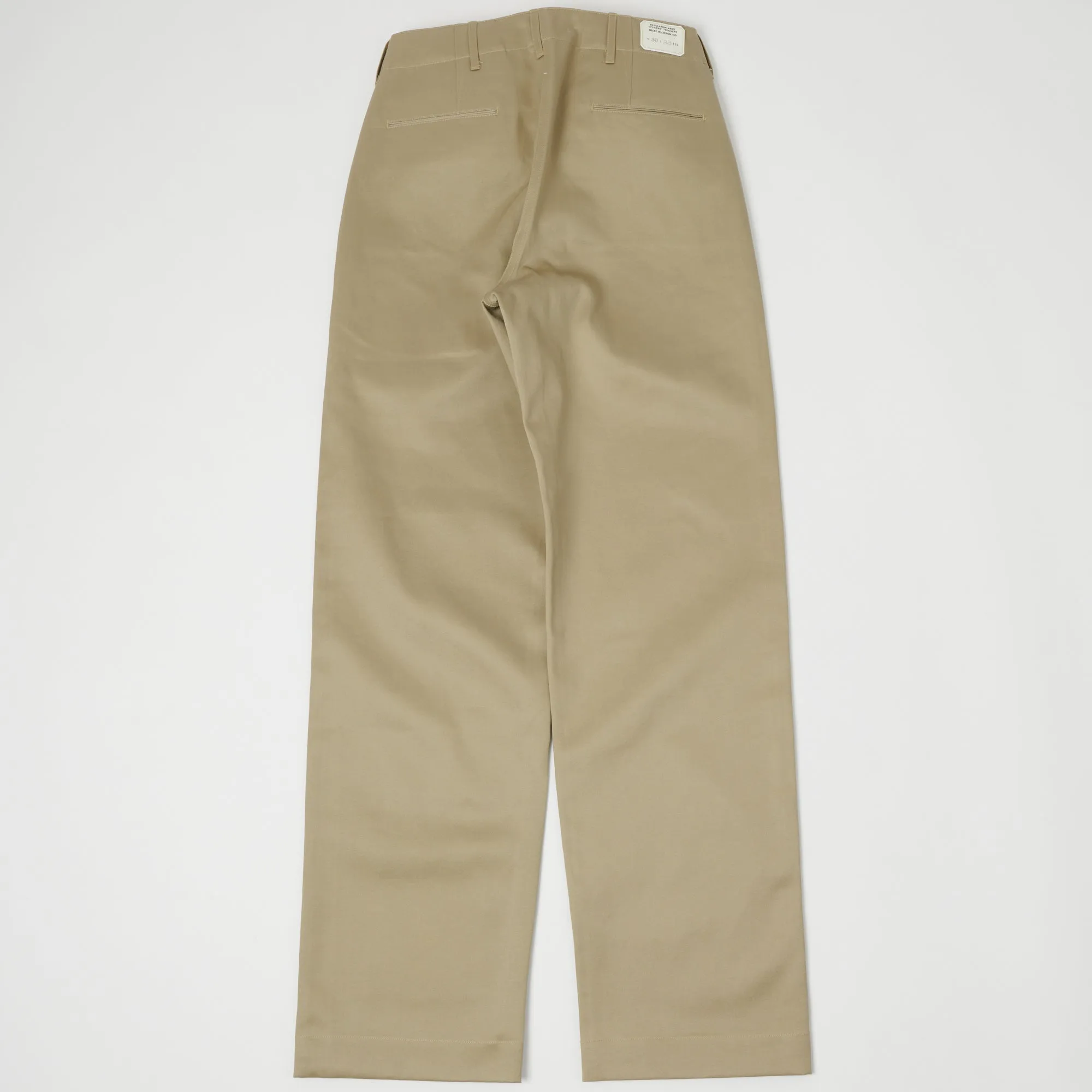 Buzz Rickson's M43036 Early Military 1942 Model Chino - Khaki