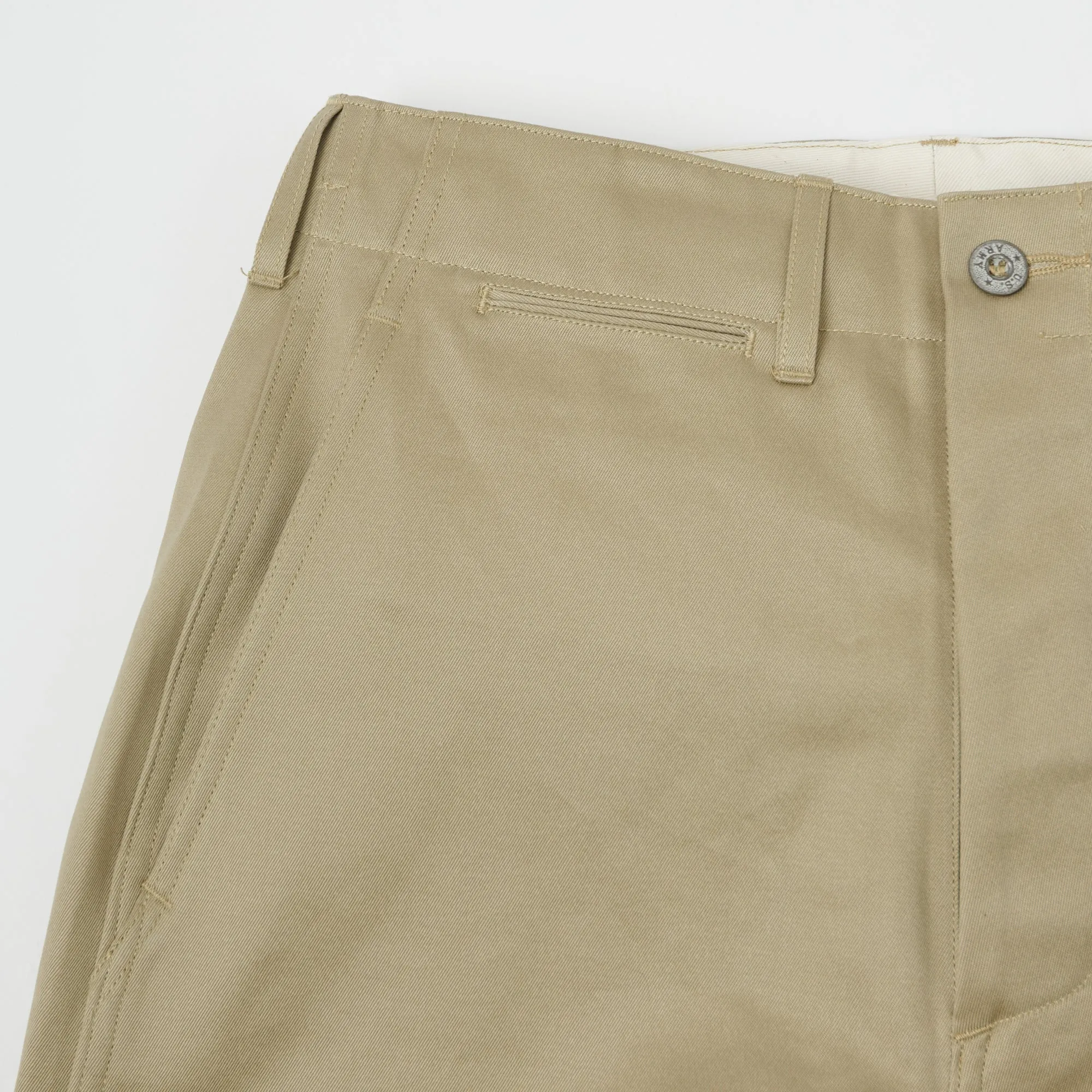Buzz Rickson's M43036 Early Military 1942 Model Chino - Khaki