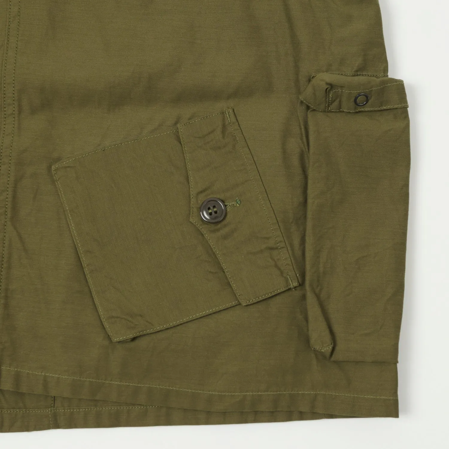 Buzz Ricksons Olive Green Type C-1 Civilian Vest - Premium Quality