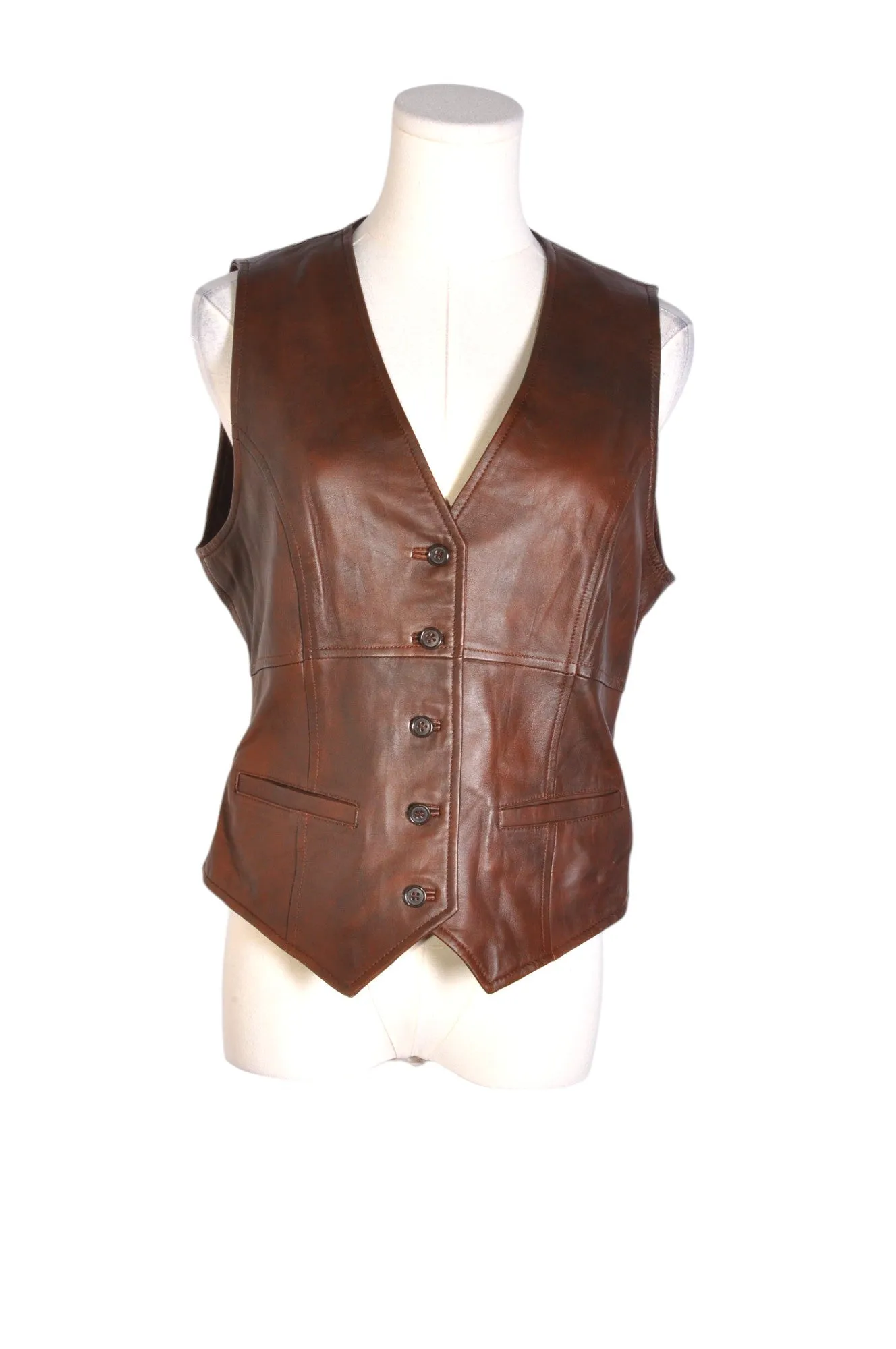 CABI Women Vests Regular fit in Brown - M