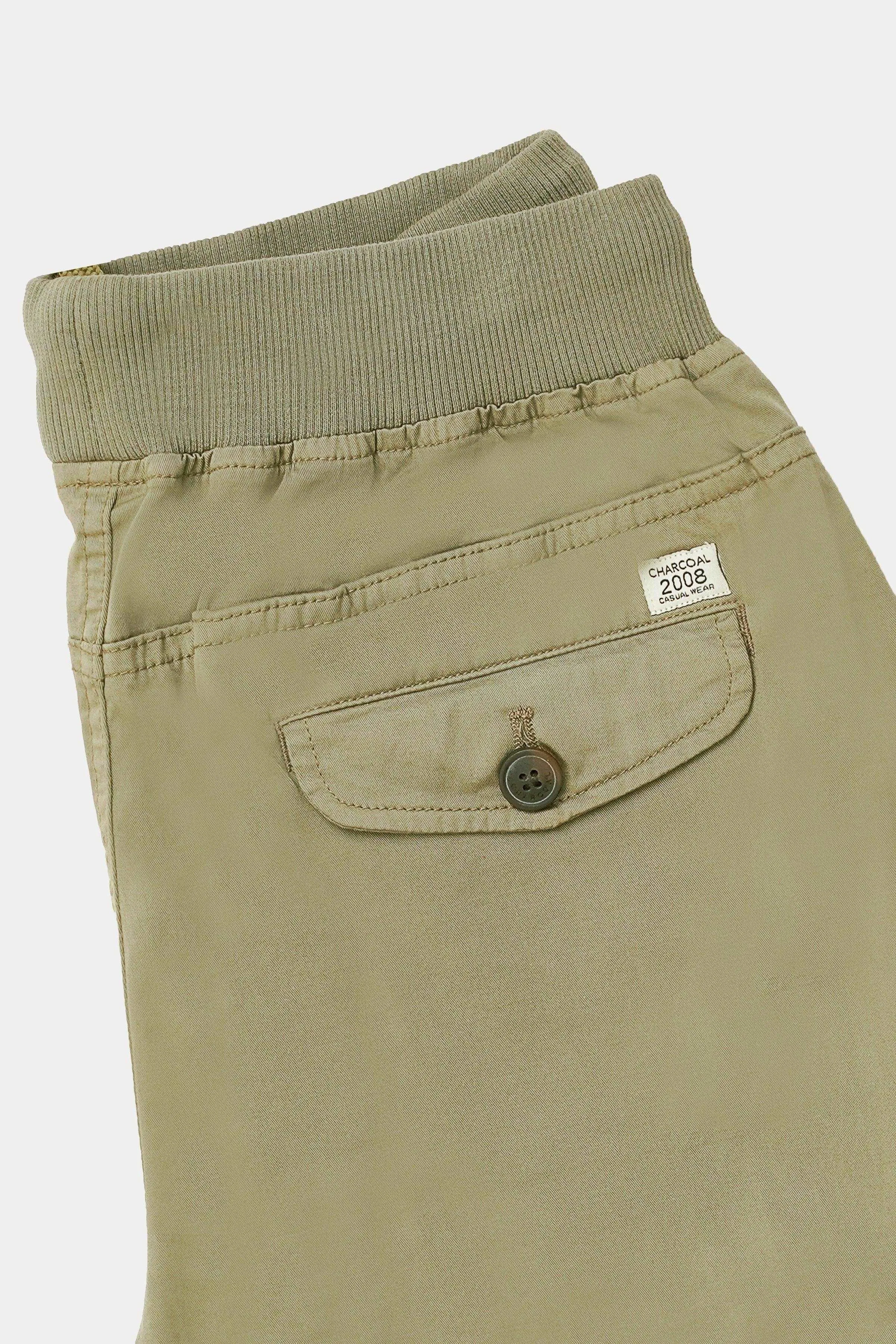 CARGO JOGGER SLIMFIT LIGHT OLIVE TROUSER