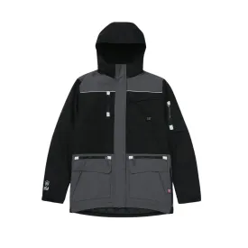 CAT Women's Insulated Winter Work Parka 1040002 - Grey/Black