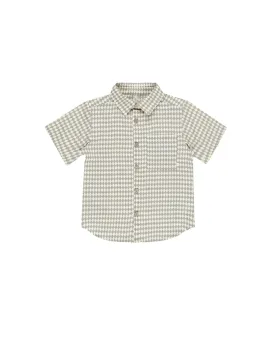 Collared Short Sleeve Shirt | Laurel Diamond