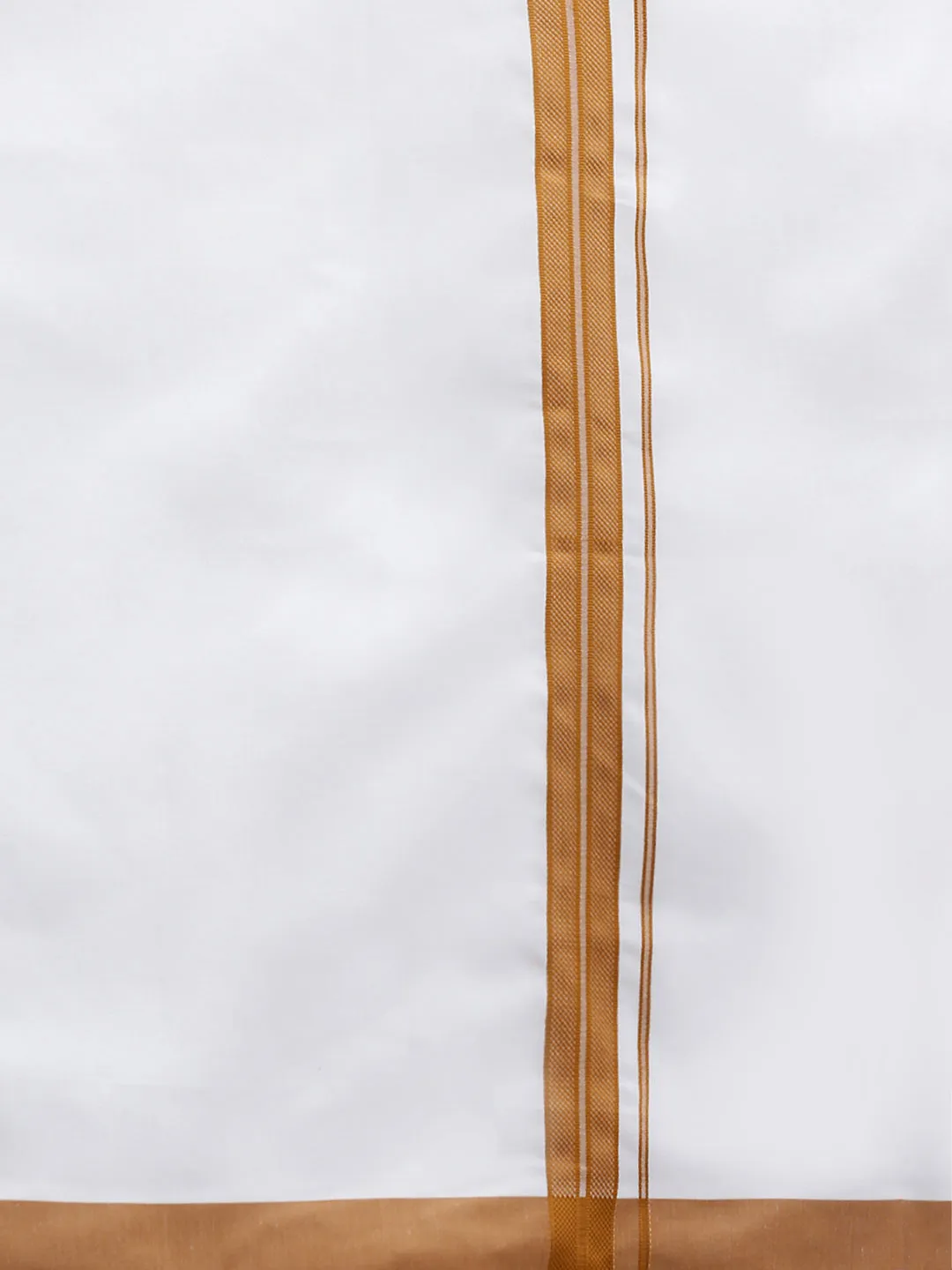 Elegant Couple Combo: Full Sleeves Shirt with Dhoti & Orange Saree Set