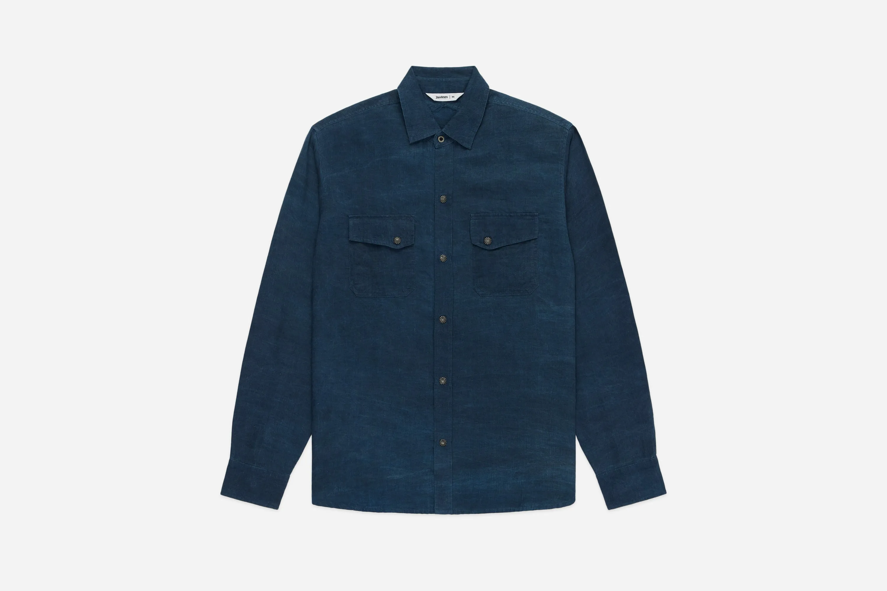Crosscut Western ~ Indigo/Iron Dye Hemp