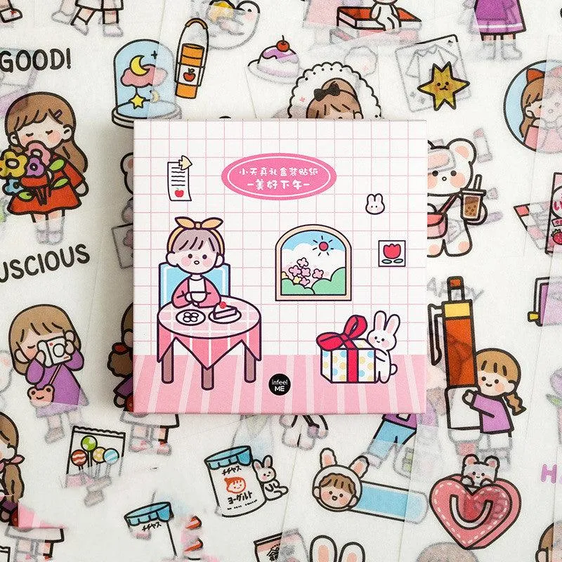 Cute Character Sticker Sheets
