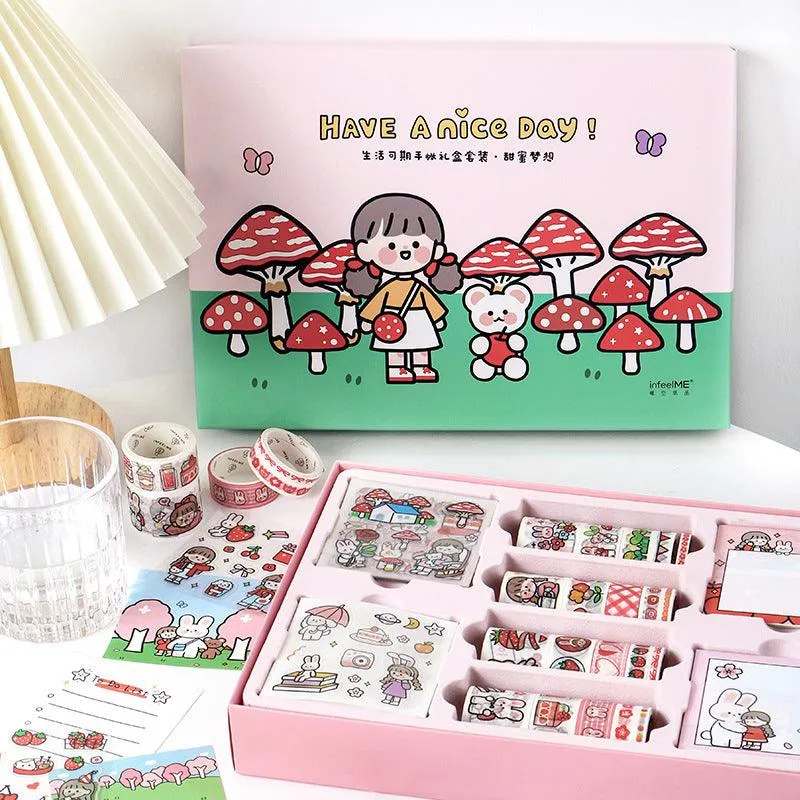 Cute Character Sticker Sheets