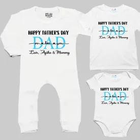 DAD - We Love You Onesie / Romper / Tshirt