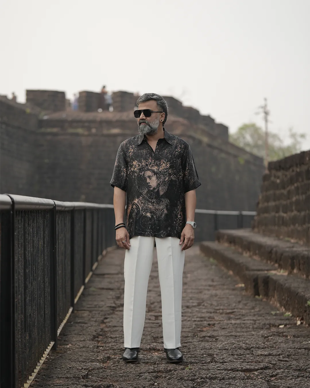 Dark Dynasty Pure Bemberg Satin Short Sleeve Shirt